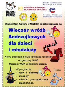 Andrzejki WDK 2016-strona